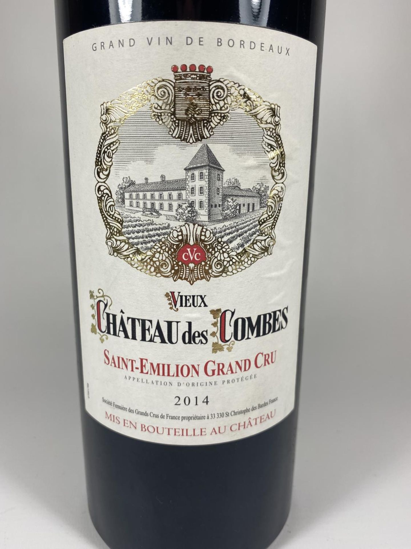 1 X 1.5L BOTTLE - SAINT EMILION GRAND CRU 2014 CHATEAU DES COMBES WINE - Image 2 of 3