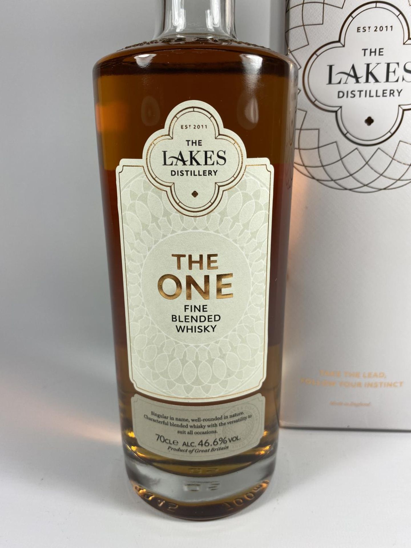 1 X 70CL BOXED BOTTLE - THE LAKES DISTILLERY 'THE ONE' FINE BLENDED WHISKY - Image 2 of 3