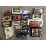 A MIXED LOT OF BOXED DIECAST AND FURTHER MODELS, TEAMSTERZ, PICKFORDS ETC