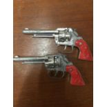 TWO VINTAGE LONESTAR TOY GUNS