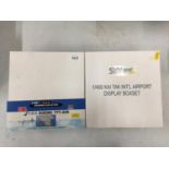 TWO 1:400 SCALE INTERNATIONAL AIRPORT BOXED COLLECTORS MODELS