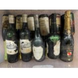 11 X MIXED BOTTLES - MUMM BRUT CHAMPAGNE ETC