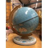 A CHAD VALLEY GLOBE ON STAND