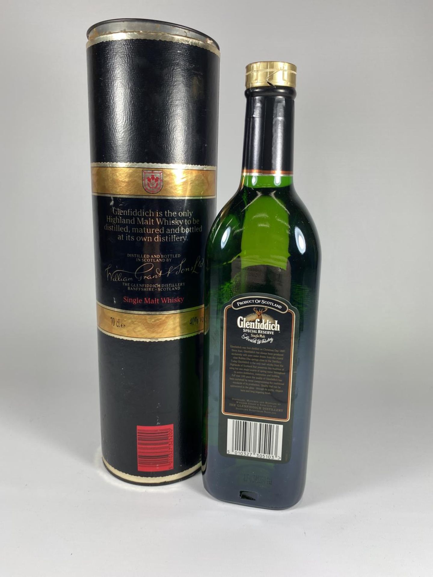 1 X 70CL BOXED BOTTLE - GLENFIDDICH SPECIAL RESERVE SINGLE MALT SCOTCH WHISKY - Bild 4 aus 4