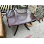 A 'STAG MINSTREL' DROP-LEAF COFFEE TABLE