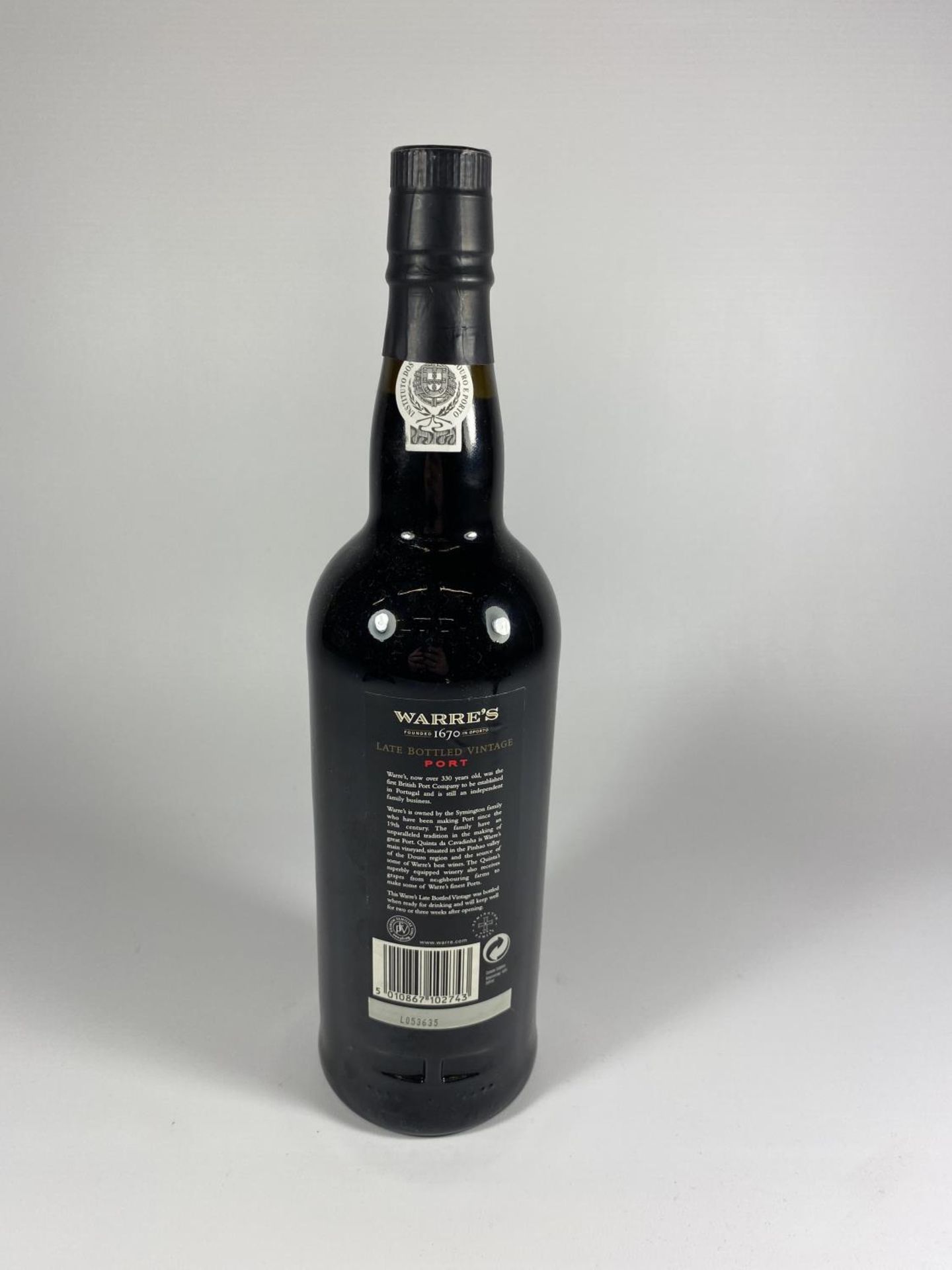 1 X 75CL BOTTLE - WARRE'S LATE BOTTLED 1999 VINTAGE PORT - Image 5 of 5