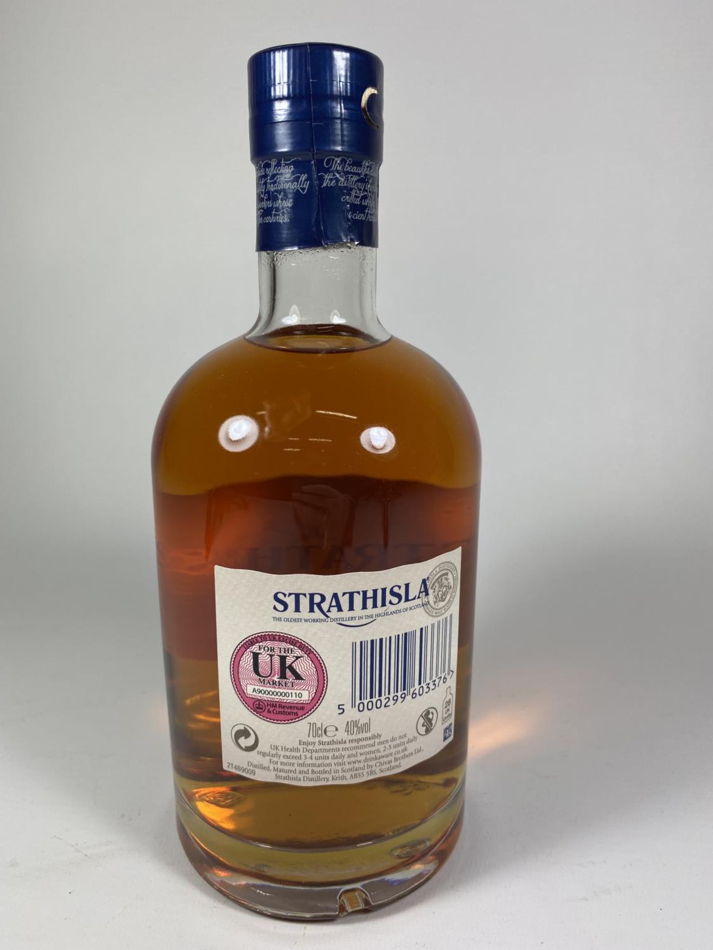 1 X 70CL BOTTLE - STRATHISLA 12 YEAR OLD SPEYSIDE SINGLE MALT SCOTCH WHISKY - Image 3 of 3