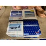 TWENTY BOXED HERPA WINGS COLLECTION MODEL AEROPLANES - SCALE 1:500