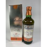 1 X 70CL BOXED BOTTLE - BALLANTINE'S SIGNATURE DISTILLERY 17 YEAR OLD LIMITED EDITION BLENDED SCOTCH