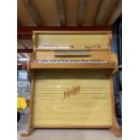 A HERING MADE IN BRAZIL MINIATURE PIANO