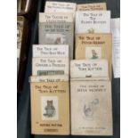 A QUANTITY OF VINTAGE BEATRIX POTTER BOOKS