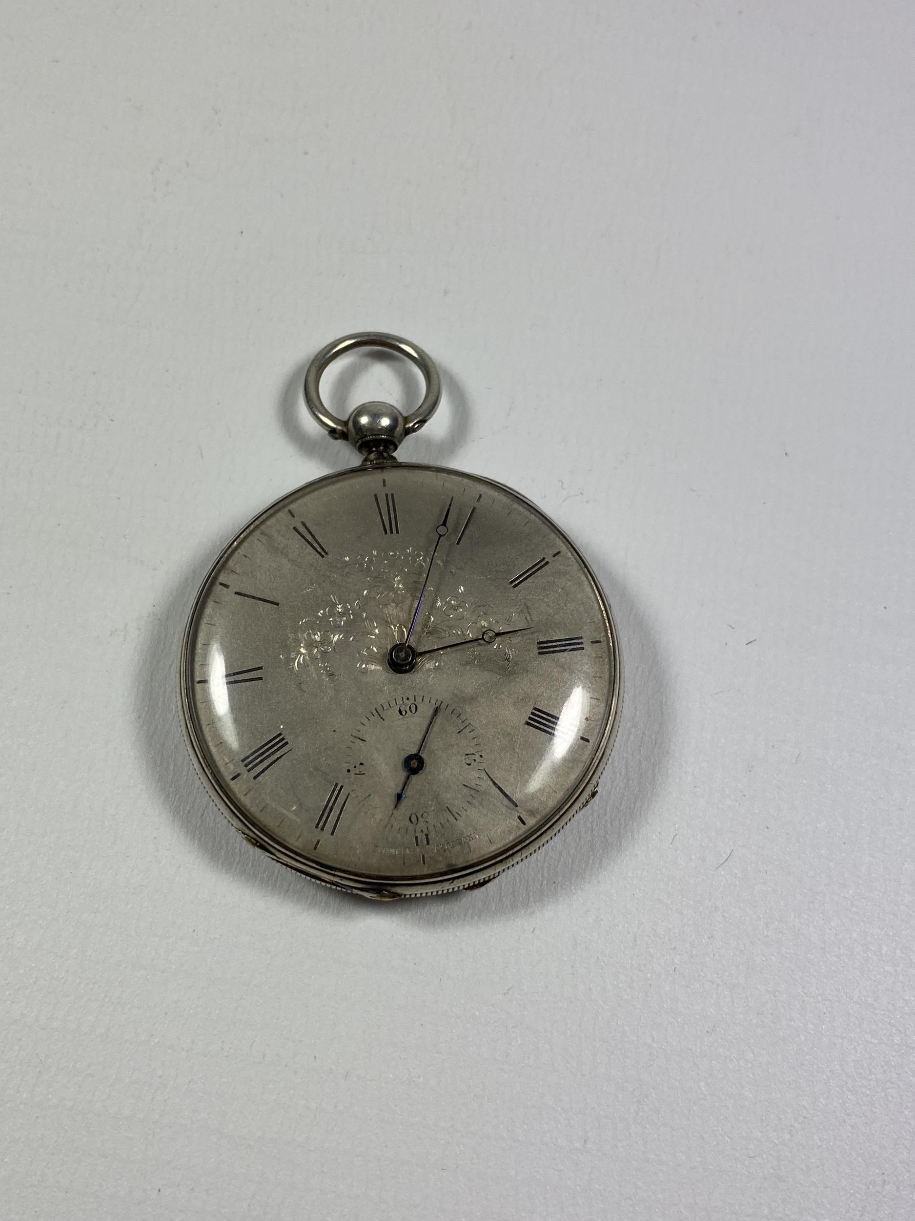 A C.DEFOND OPEN FACED POCKET WATCH