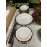 A QUANTITY OF BOOTS 'HANOVER GREEN' TO INCLUDE SERVING BOWLS, PLATES, ETC