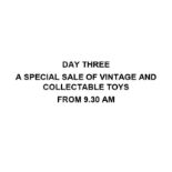 DAY THREE - VINTAGE AND COLLECTABLE TOYS - LOTS BEING ADDED DAILY