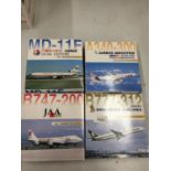 FOUR BOXED 'PREMIERE COLLECTION' MODEL AEROPLANES - SCALE 1:400