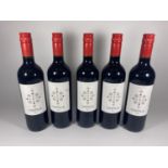 5 X 75CL BOTTLES - CINTILA CASTELLO PORTUGUESE RED WINE