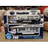 TWO BOXED 1992 MATCHBOX CONVOY TRUCKS - PENN STATE U.S.A LIMITED EDITIONS