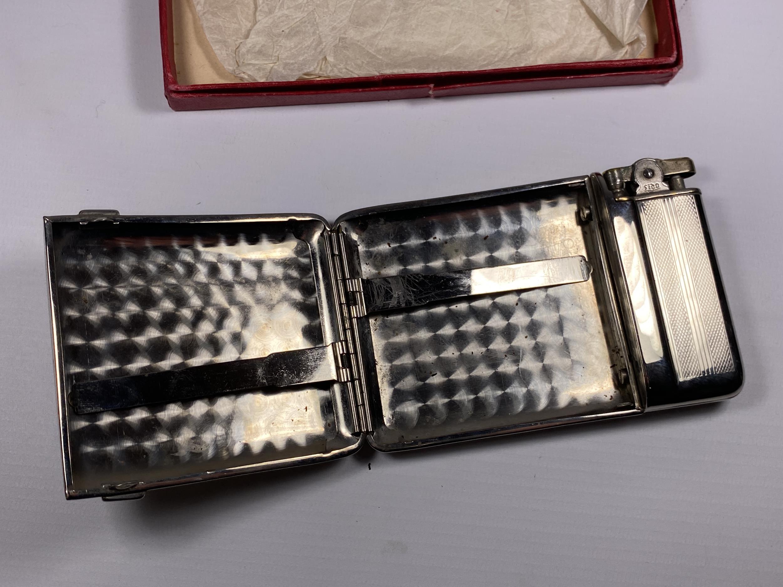 A GERMAN CIGARETTE CASE / LIGHTER IN ORIGINAL BOX - Image 2 of 3