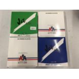 A GROUP OF FOUR 1:400 SCALE BOXED MODEL AEROPLANES