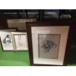 FOUR DOG RELATED PRINTS TO INCLUDE TWO BY CECIL ALDIN