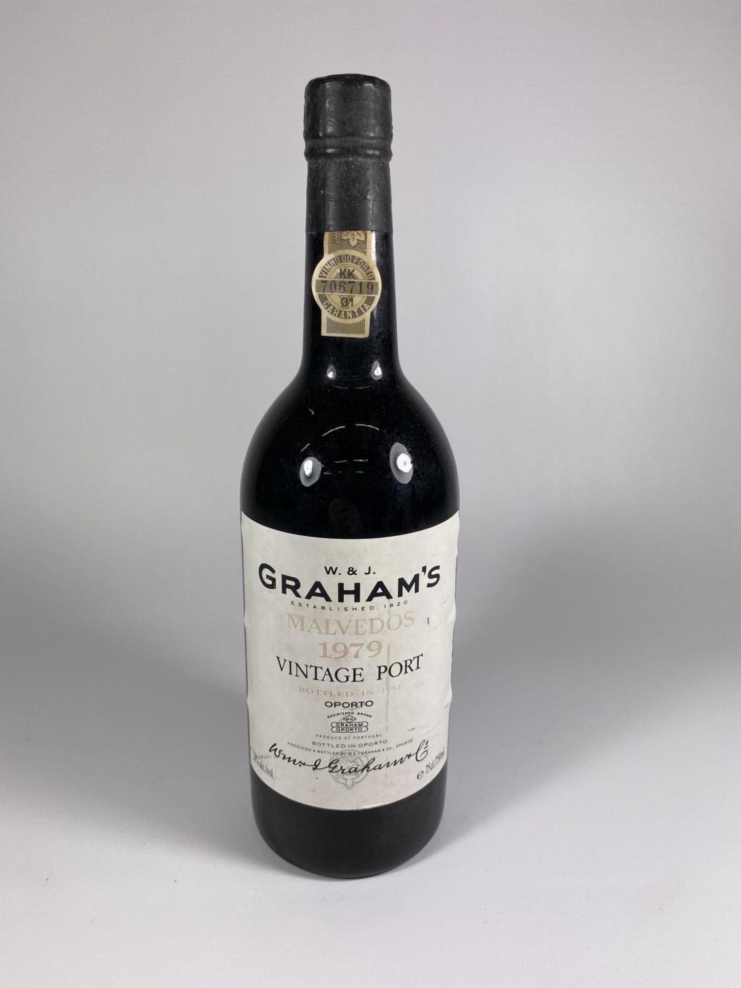 1 X 75CL BOTTLE - GRAHAMS MALVEDOS 1979 VINTAGE PORT