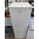 A WHITE SWAN UPRIGHT FRIDGE FREEZER