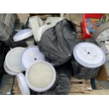 A LARGE QUANTITY OF LIGHT FITTINGS ETC