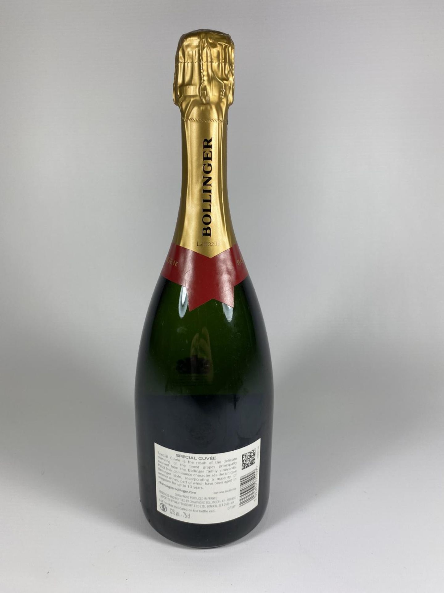 1 X 75CL BOTTLE - BOLLINGER SPECIAL CUVEE CHAMPAGNE - Image 3 of 3