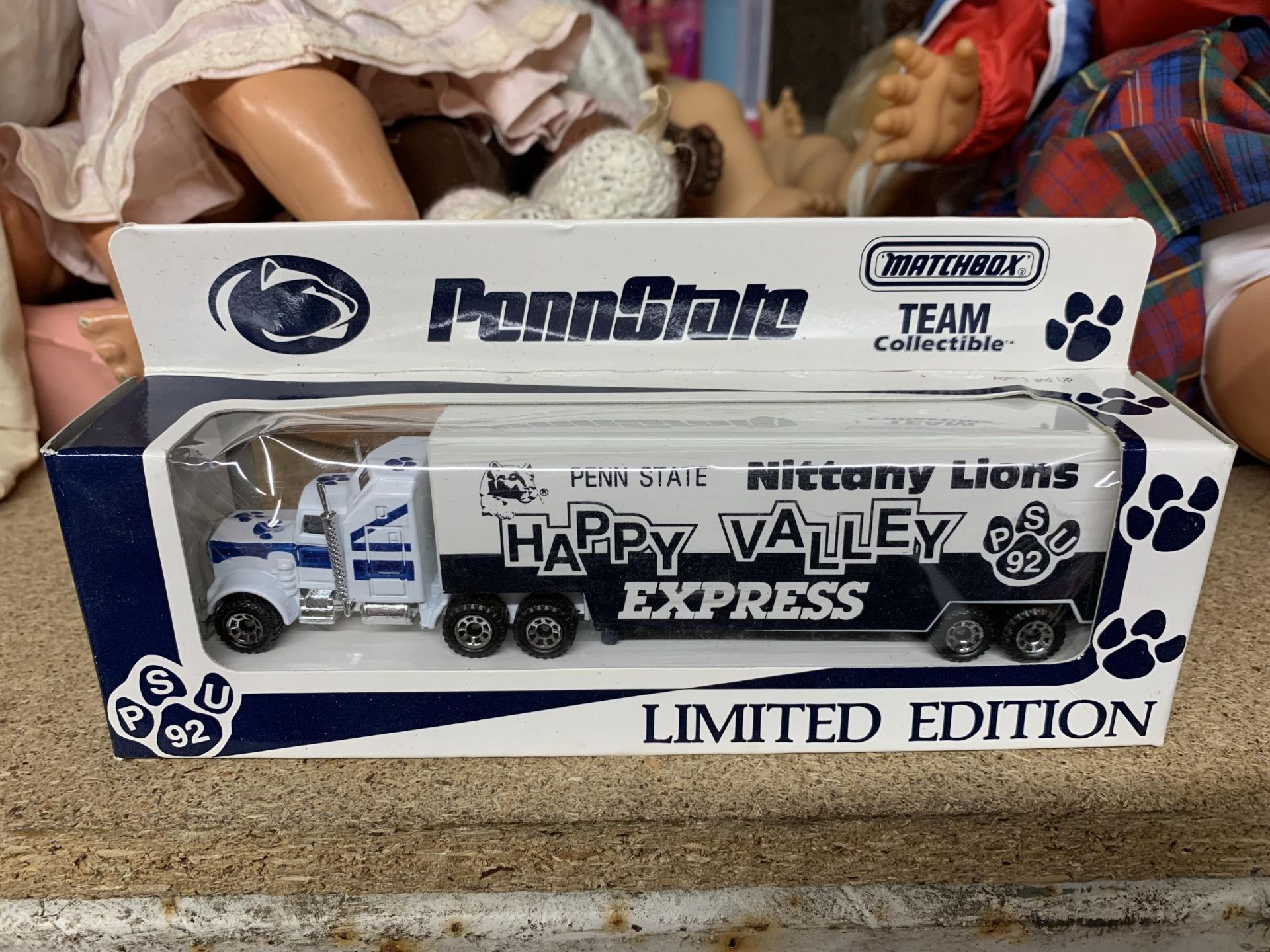 TWO BOXED 1992 MATCHBOX CONVOY TRUCKS - PENN STATE U.S.A LIMITED EDITIONS - Image 3 of 3