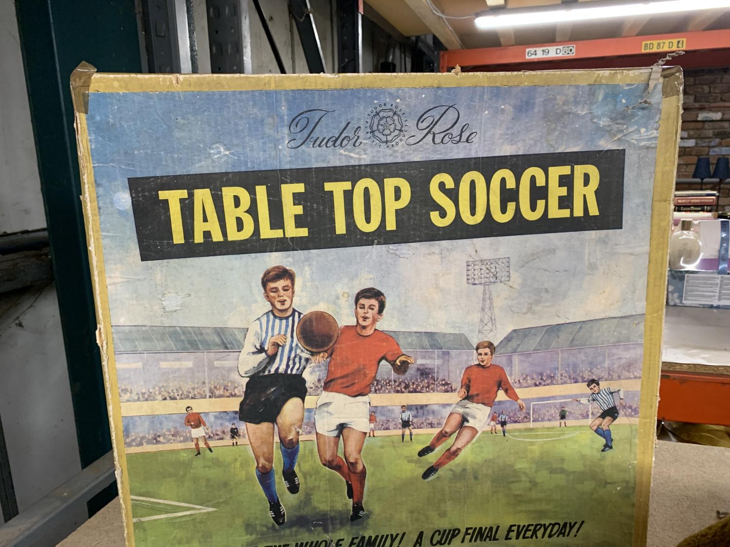 THREE VINTAGE GAMES TO INCLUDE CARPET GOLF, STRIKER AND TABLE TOP SOCCER - Image 4 of 4