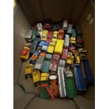 A LARGE COLLECTION OF VINTAGE TOY CARS