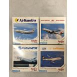 FOUR HERPA WINGS COLLECTION PLANES - SCALE 1:500