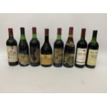 8 X 75CL MIXED BOTTLES - BON VERRE COTES DU ROUSSILLON 1991, ANDRE LALBERT 2004 BORDEAUX,