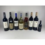 8 X MIXED BOTTLES - CHATEAU HAUT-ROQUEFORT, 2 X MONTANIA ETC