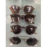 FOUR PAIRS OF VINTAGE 'RAY-BAN' SUNGLASSES