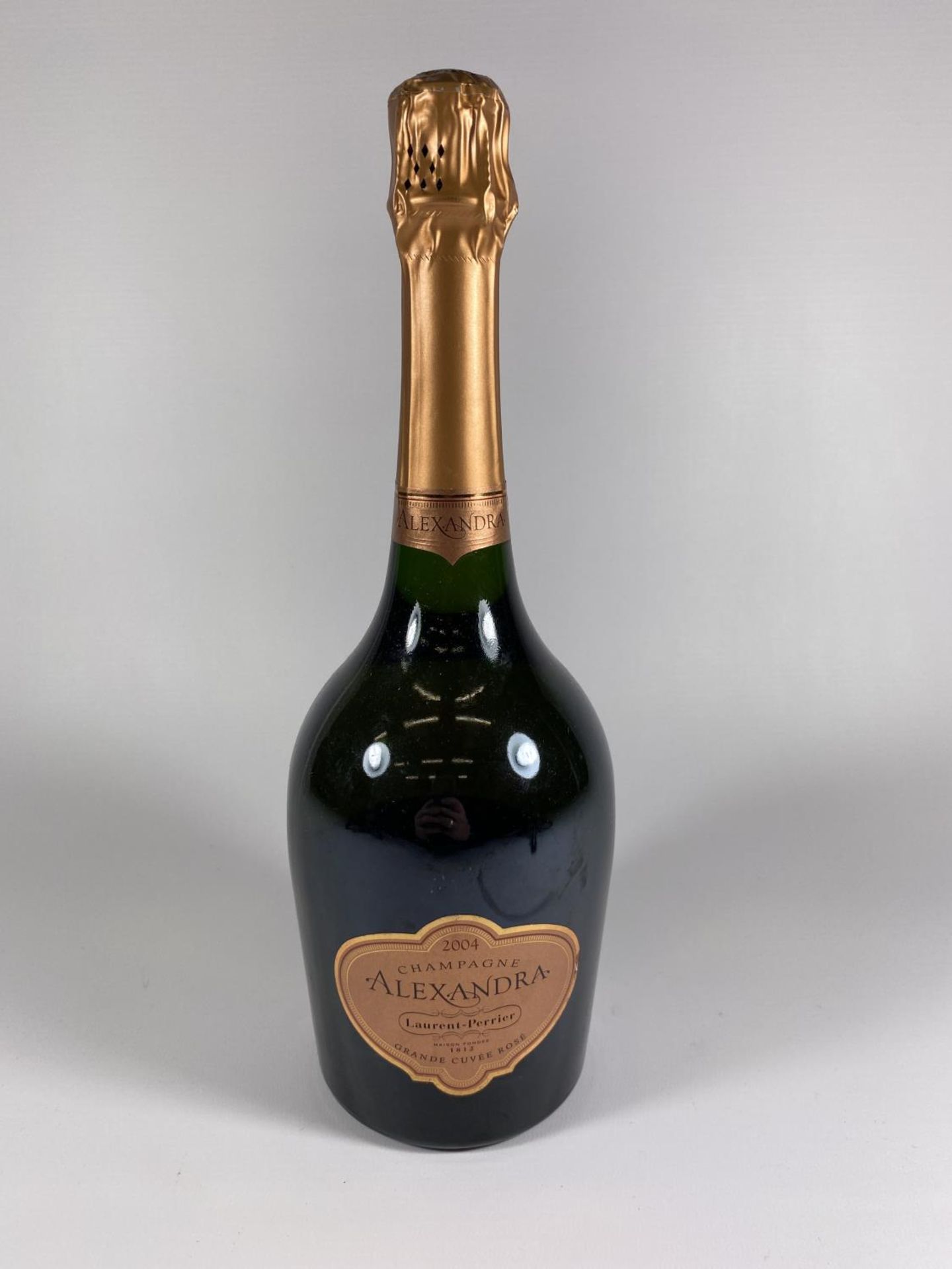 1 X 75CL BOTTLE - LAURENT PERRIER ALEXANDRA 2004 GRANDE CUVEE ROSE CHAMPAGNE