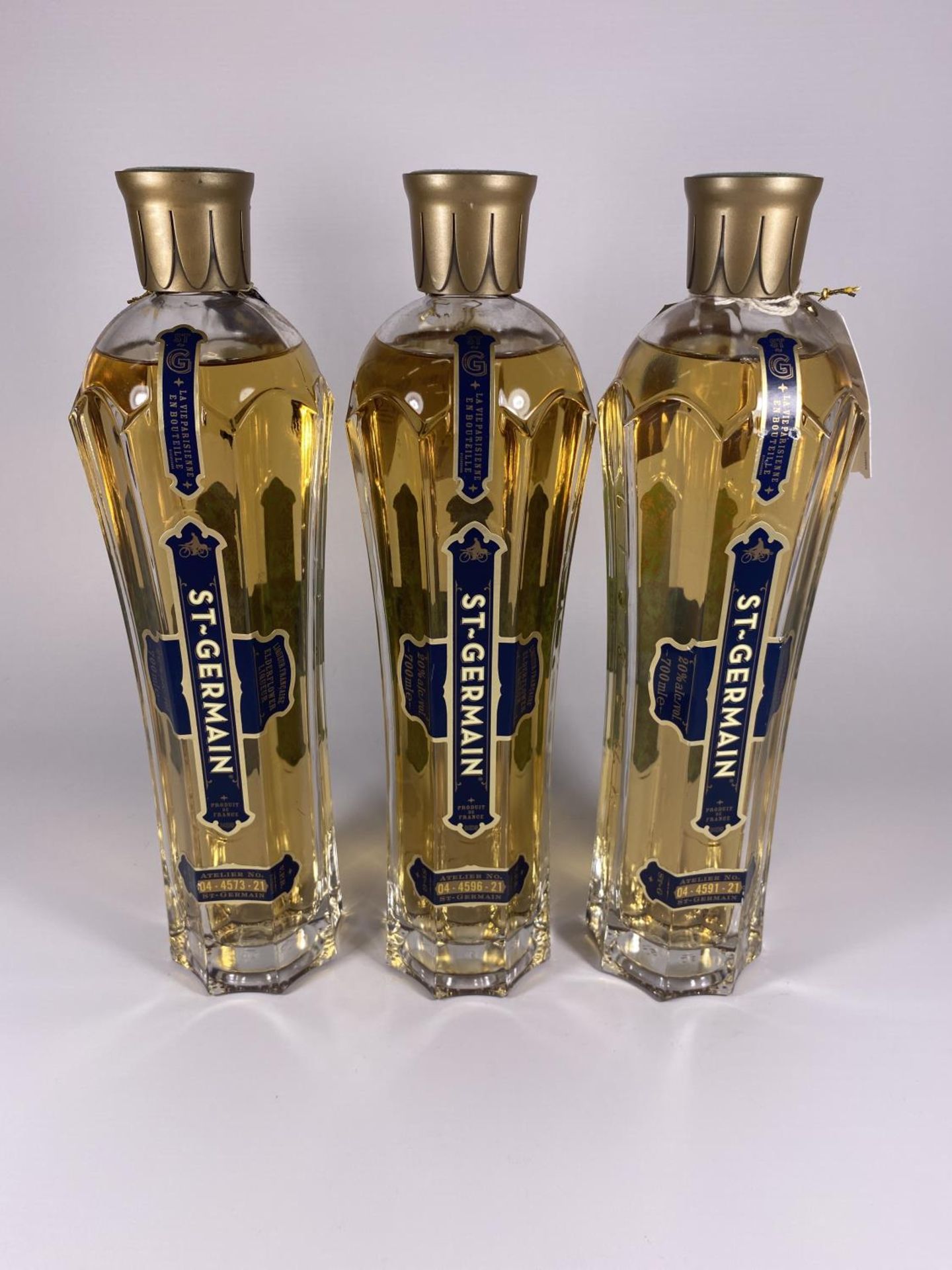 3 X 70CL BOTTLES - ST GERMAIN FRENCH LICQUEUR