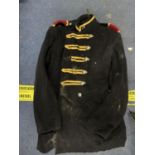 A VINTAGE CHESHIRE COUNTY FIRE BRIGADE JACKET - A/F