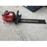 A PETROL ENGINE JONSERED HT22 HEDGE TRIMMER