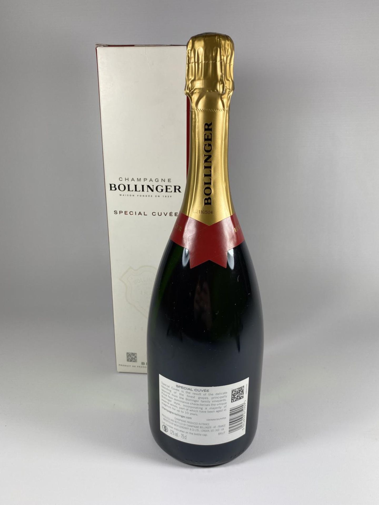 1 X 75CL BOXED BOTTLE - BOLLINGER SPECIAL CUVEE CHAMPAGNE - Image 3 of 3