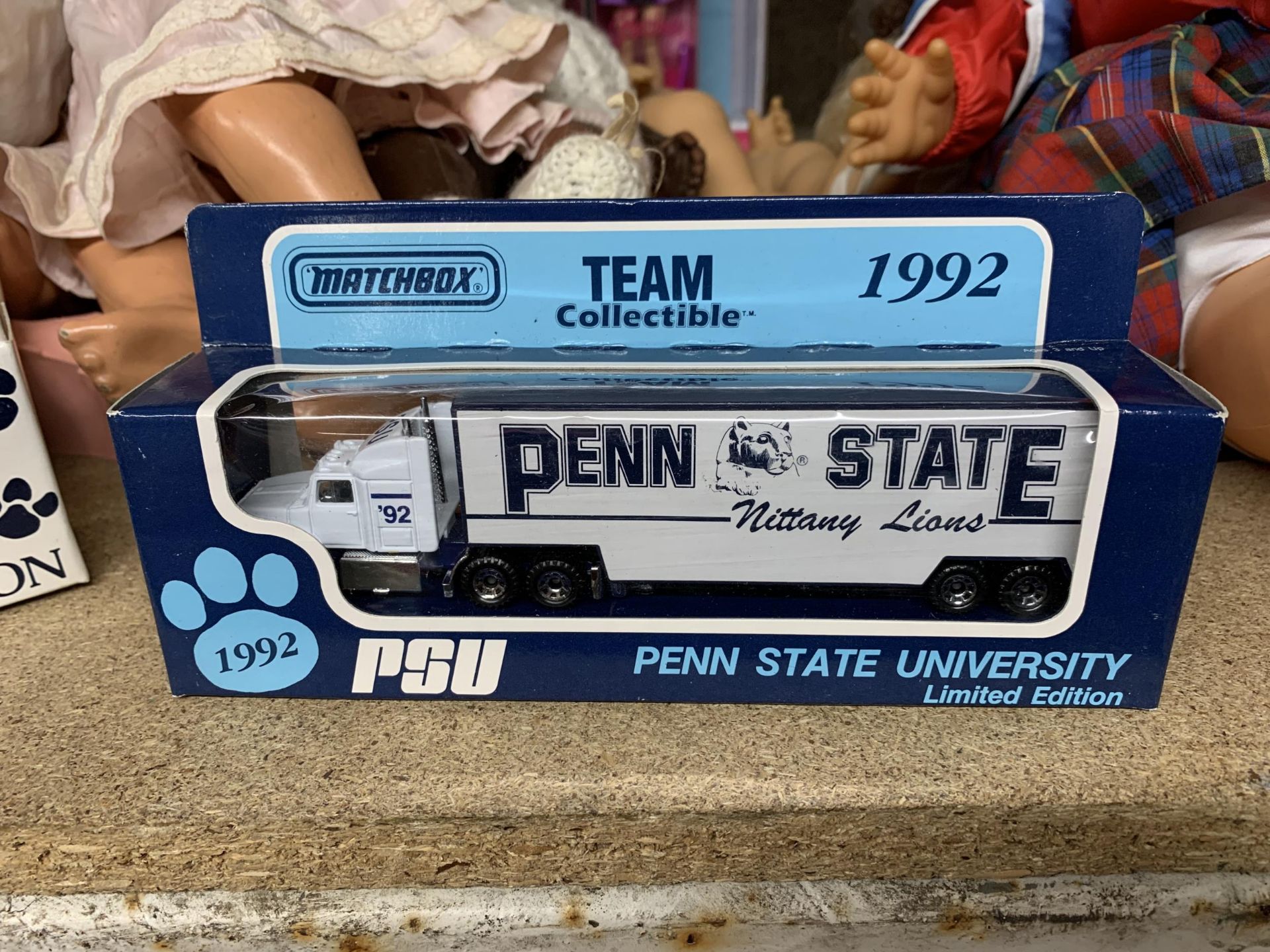 TWO BOXED 1992 MATCHBOX CONVOY TRUCKS - PENN STATE U.S.A LIMITED EDITIONS - Image 2 of 3