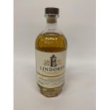 1 X 70CL BOTTLE - LINDORES LOWLAND SINGLE MALT SCOTCH WHISKY