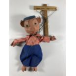 A VINTAGE PELHAM PUPPET - SL PERKY IN ORIGINAL BOX