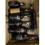 7 X MIXED BOTTLES PORT - COCKBURN, TAYLORS ETC