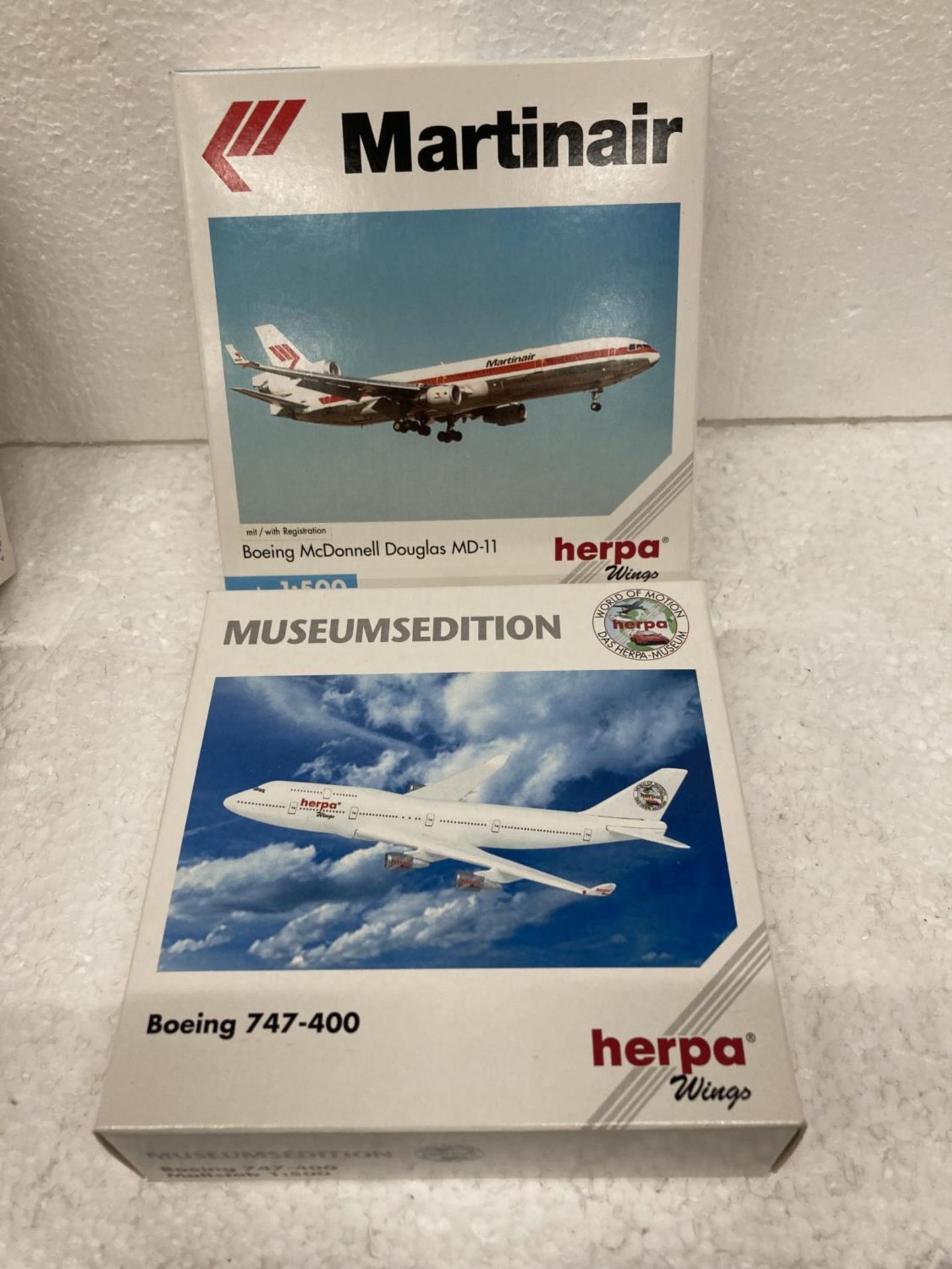 FOUR HERPA WINGS COLLECTION PLANES - SCALE 1:500 - Image 3 of 3