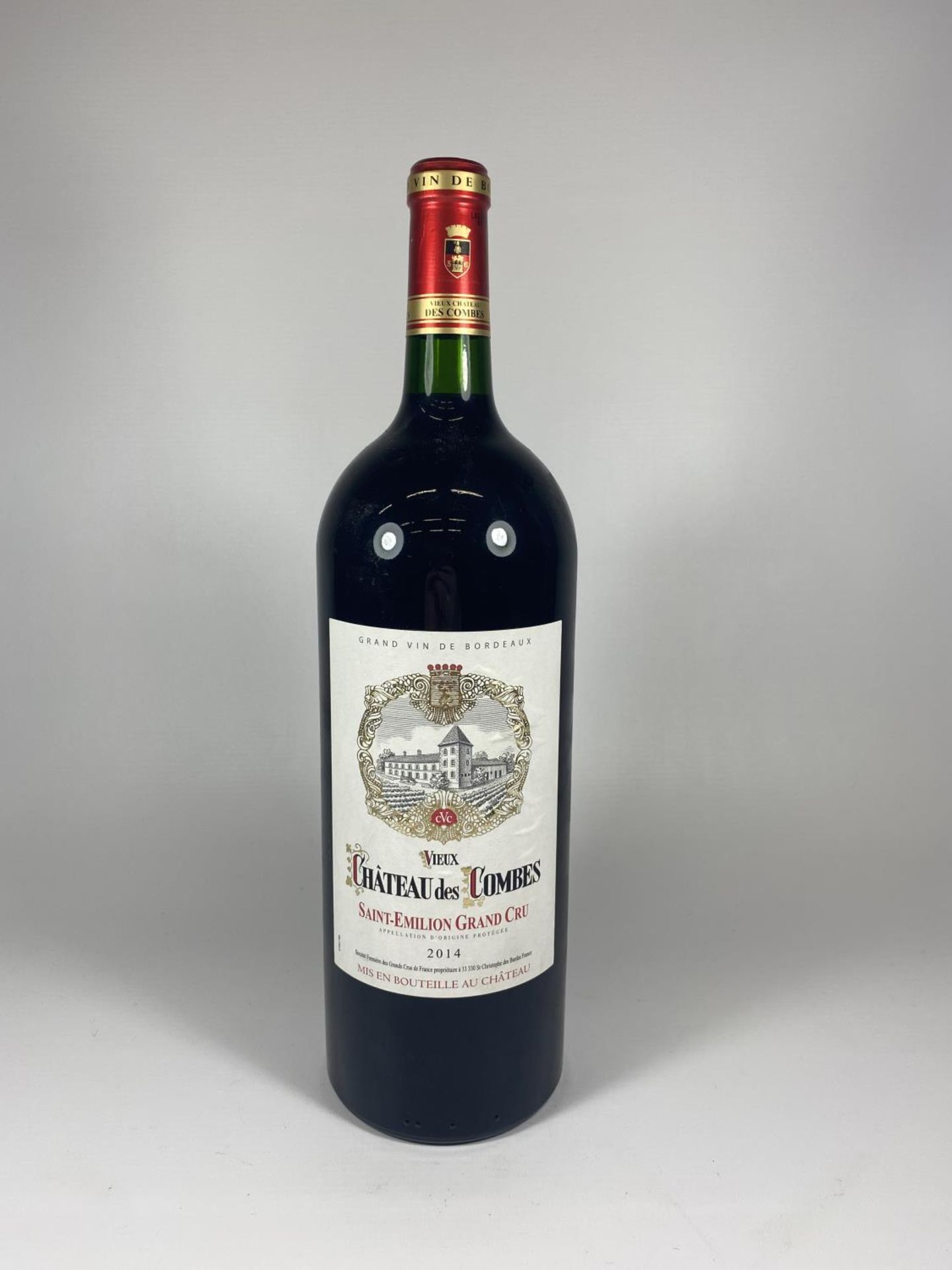 1 X 1.5L BOTTLE - SAINT EMILION GRAND CRU 2014 CHATEAU DES COMBES WINE