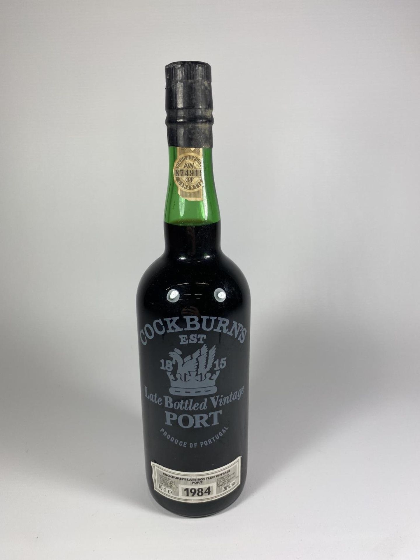 1 X 75CL BOTTLE - COCKBURNS 1984 VINTAGE PORT