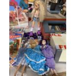 FOUR ASSORTED DOLL FIGURES