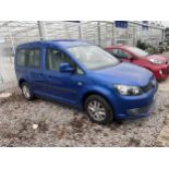 A 2010 VOLKSWAGEN CADDY C20 DIESEL, CONVERTED FOR WHEELCHAIR AT NEW BY SIRU, C20 LIFE 1.6.