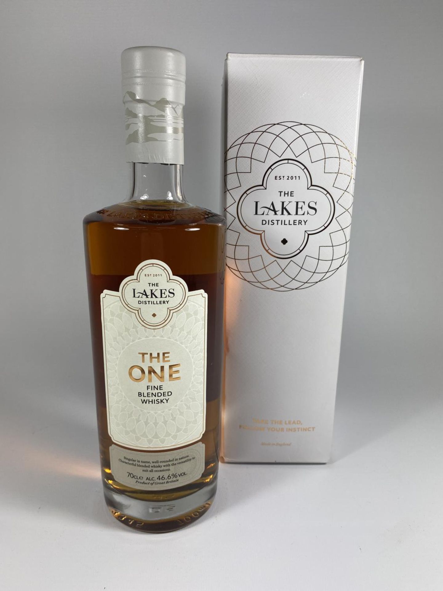 1 X 70CL BOXED BOTTLE - THE LAKES DISTILLERY 'THE ONE' FINE BLENDED WHISKY